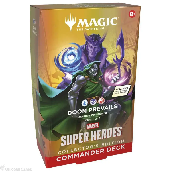 (image for) Marvel Super Heroes Commander Deck Collector's Edition Doom Prevails